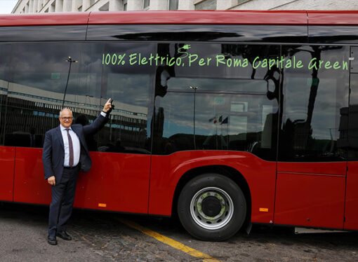 Roma: Atac, presentati i nuovi bus elettrici