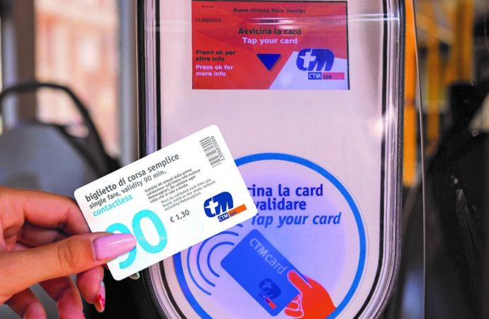 Cagliari: CTM, al via il sistema di bigliettazione contactless