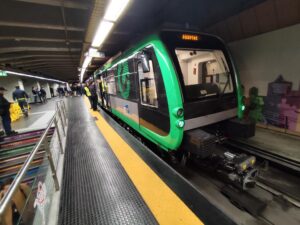 Genova: la metropolitana si rinnova, entra in servizio il primo treno di quarta generazione