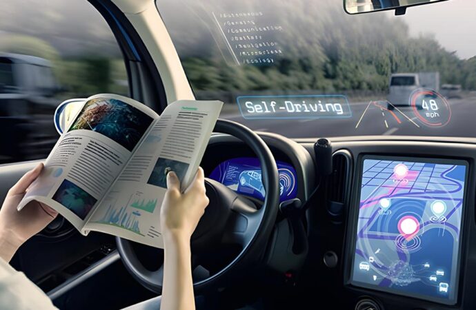 Napoli: primo test auto a guida autonoma a traffico aperto