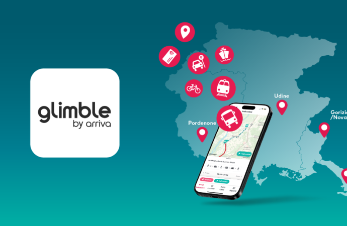 Tpl FVG: operativa “Glimble”, la piattaforma sviluppata da Arriva e Moovit