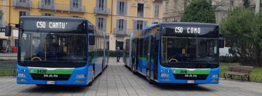 Como: dal 9 Giugno nuova numerazione sulle linee dei bus extraurbani