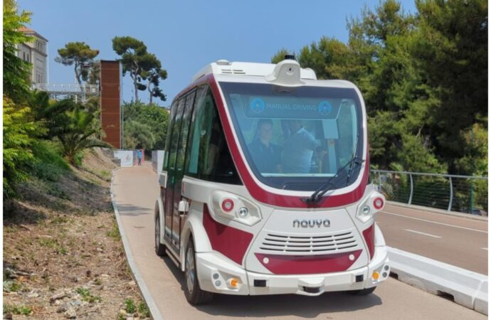 Imperia: al via i test aperti al pubblico della navetta TPL a guida autonoma