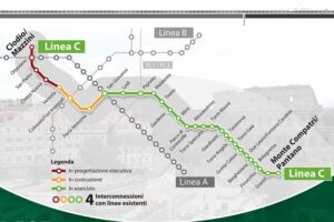 Roma: Metro C, al via progettazione esecutiva della tratta T2