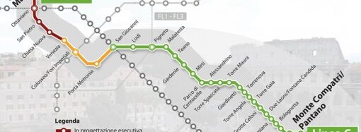 Roma: Metro C, al via progettazione esecutiva della tratta T2