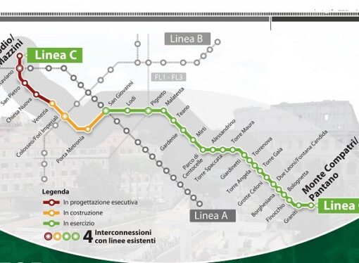Roma: Metro C, al via progettazione esecutiva della tratta T2