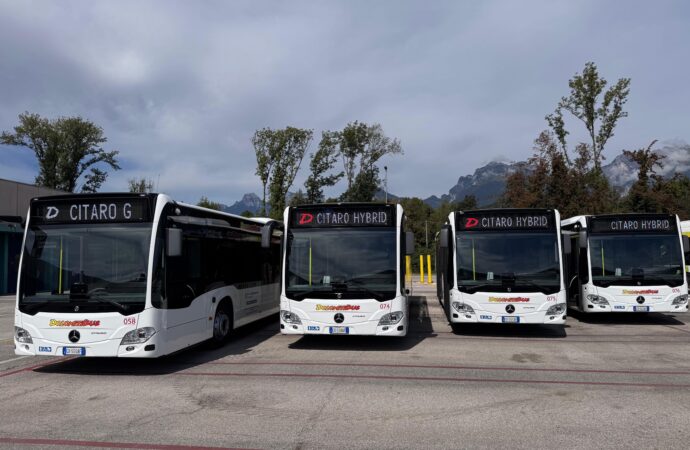 La flotta di Dolomiti Bus è “green”