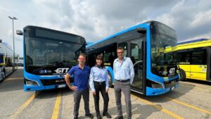 Torino: GTT, in servizio nuovi 5 autobus extraurbani a metano