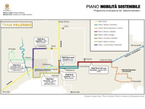 Palermo: Tram, via libera al bando di gara per le nuove linee periferiche