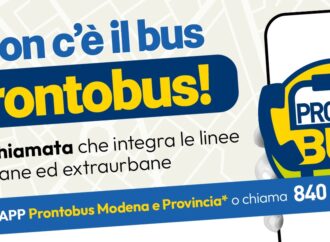 Modena: aMo, Boom di prenotazioni per il Prontobus Modena sud con la nuova app