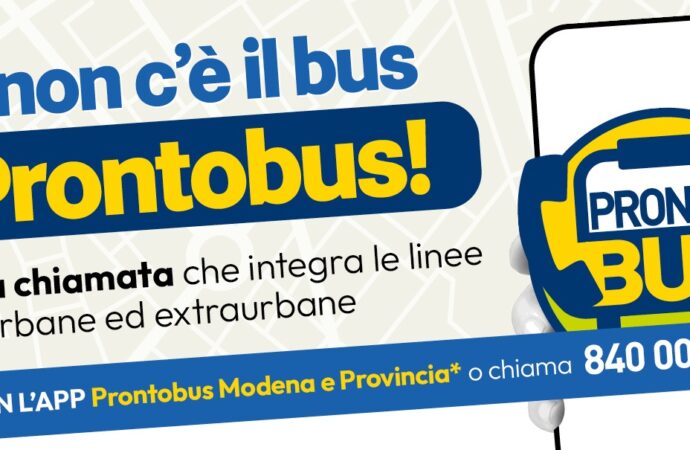 Modena: aMo, Boom di prenotazioni per il Prontobus Modena sud con la nuova app