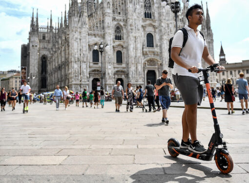 A Milano la micromobilità gode di ottima salute