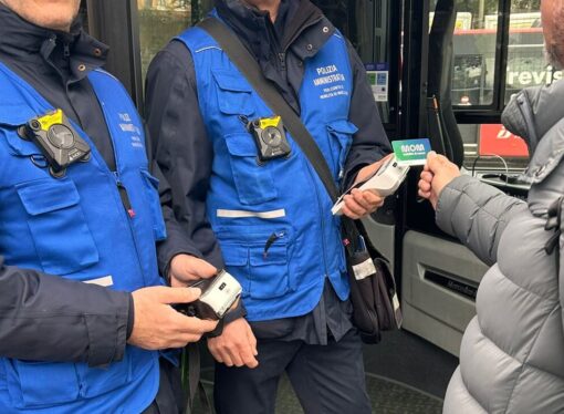 Treviso: MOM, debutto delle bodycam per i controllori