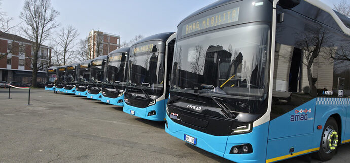 Alessandria: Amag Mobilità, presentati 12 nuovi e-bus