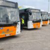 Arriva Veneto: a Chioggia presentati 5 nuovi autobus a metano per il trasporto urbano