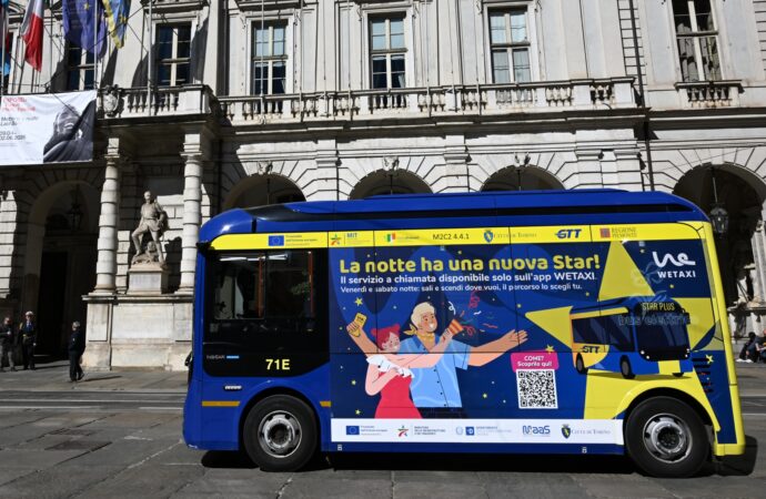 Torino: al via Star Plus, la mobilità notturna a chiamata
