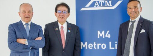Milano: ATM, visita del Ministro dei Trasporti giapponese