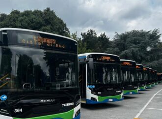 Presentati a Rho 15 nuovi bus ibridi della STIE spa (Gruppo Star)