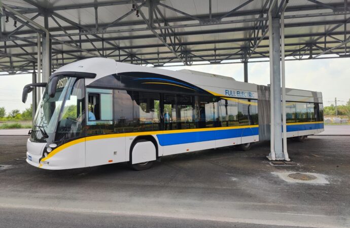 Verona: arrivati in città i primi due filobus